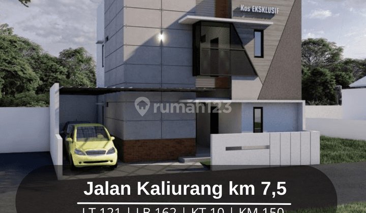 Kost Eksklusif 2 Lantai Proses Bangun Strategis Jalan Kaliurang  1