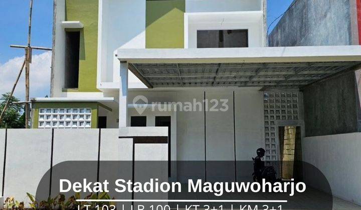 Dalam Cluster Rumah 2 Lantai Murah Banget Dekat Stadion Maguwo 1