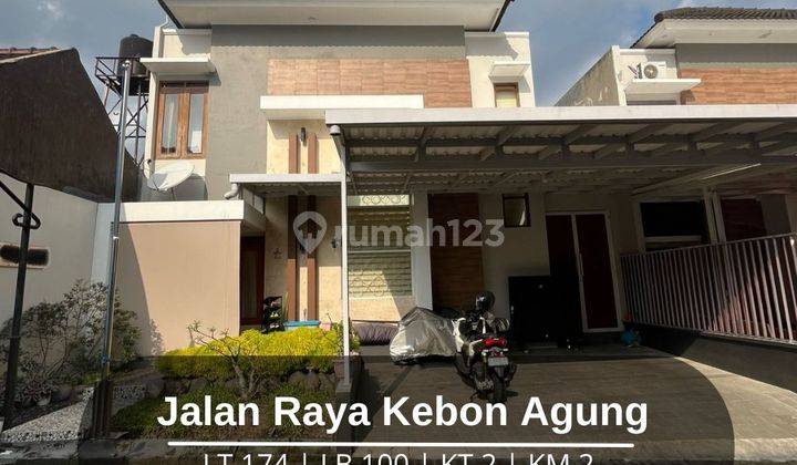 Semi Furnished Rumah Dalam Perumahan Dekat Ke Pemda Sleman SCH 1