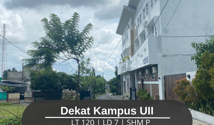 Tanah Pekarangan Murah Dekat Kampus Uii Pusat Cocok untuk Kost