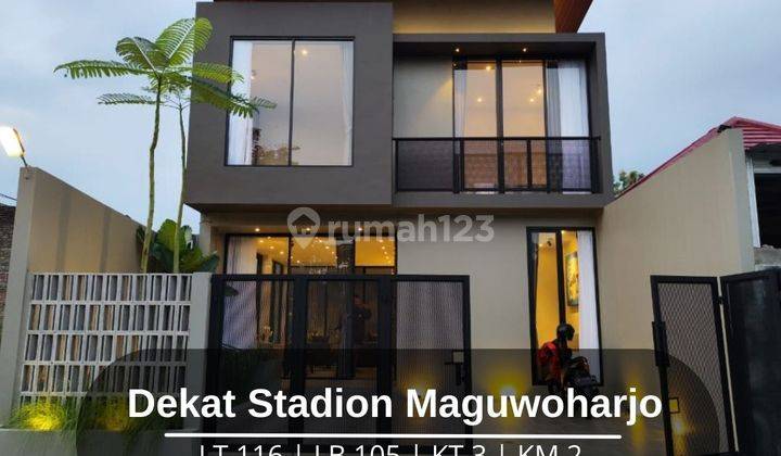 Strategis Dekat Stadion Maguwo Rumah Furnished Murah 2 Lantai 1