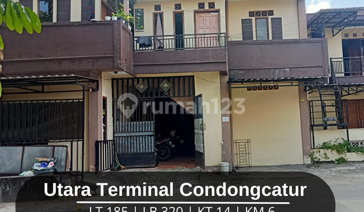 Main House and North Boarding House near Condongcatur Terminal, 14 Rooms for Rent. Main House and North Boarding House near Condongcatur Terminal, 14 Rooms for Rent.