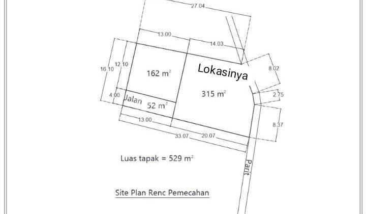 Tanah Bagus di Jalan Kaliurang Km 13 Dekat Banget Sama Kampus Uii