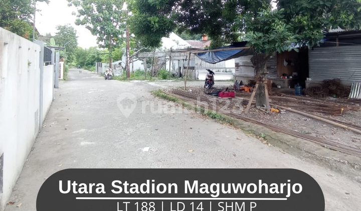 Tanah Strategis Utara Stadion Maguwoharjo Dekat Tk Sd Model