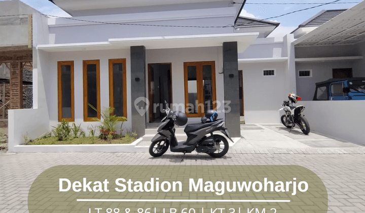 Rumah Baru Srategis Desain Cantik Modern Murah 700 Jutaan Maguwo 1