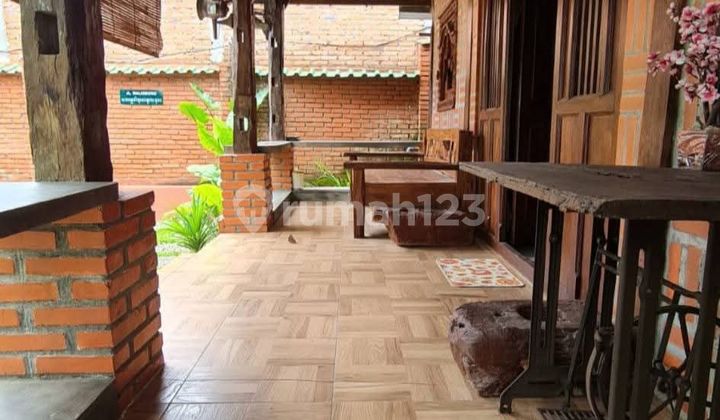 Rumah Joglo Pinggir Jalan Raya Dijual Murah di Sleman Barat 2