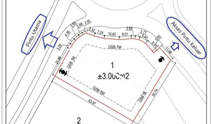  Sewa Tanah Di Kavling Commercial Strategis Avani , Bsd City Shm - Sertifikat Hak Milik 3000 Squaremeter 2