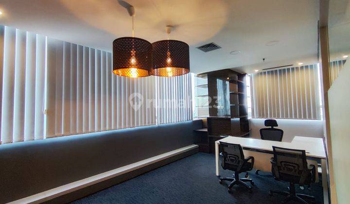 Office Space Perkantoran Alam Sutera Furnished Bagus  1