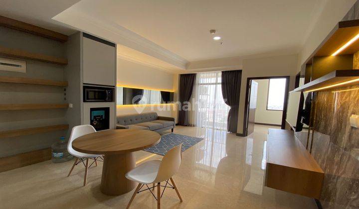 Disewakan Apartemen Permata Hijau Suites 2 Kamar Tidur Furnished 1