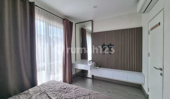 Disewakan Rumah Hook Gading Serpong Cluster Martinez Furnished Bagus Kontrakan