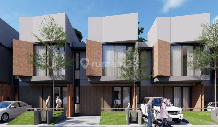 Rumah Mewah Design Modern Minimalis Di Bintaro Tangsel 1