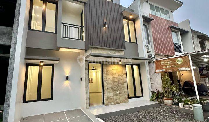 Rumah Mewah Modern Harga Di Bawah Pasaran Di Serpong Tangsel 1