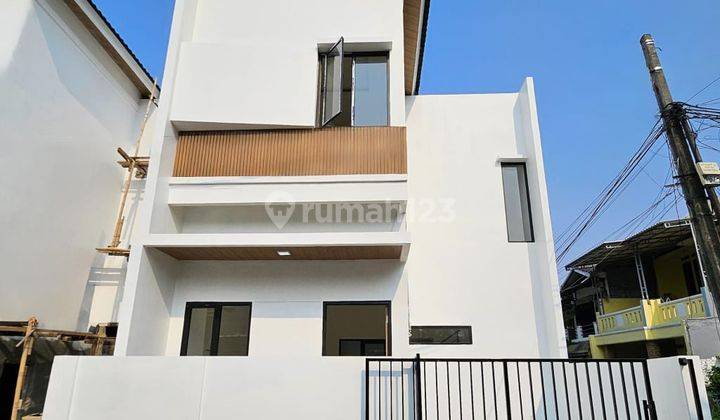 Di Jual Rumah Minimalist Modern 2 Lantai Harapan Indah 1 1