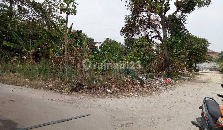 TANAH HOOK. STRATEGIS DIAPIT 2 STASIUN. LOKASI SAWAH BARU, BINTARO 1