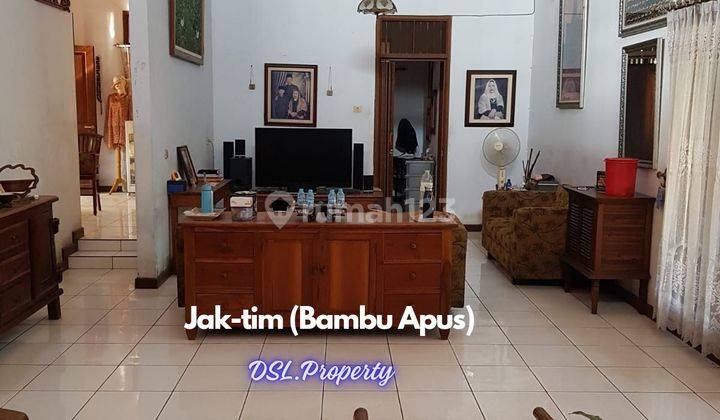 Rumah Komplek Asri Dengan Halaman Luas, Bambu Apus, Jak-Tim 2