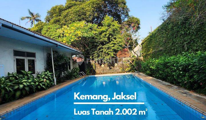 Rumah Bagus, Asri Dengan Tanah Luas. Kemang - Jaksel 2