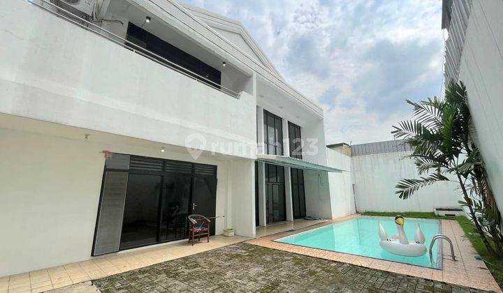 Rumah Baru Private Pool Di Jl Bangka Kemang Jakarta Selatan 2