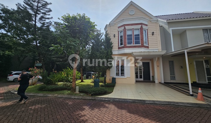 Turun Harga Rumah Hook / Hoek Full Furnish Bagus Di Boston Village Gading Serpong 2