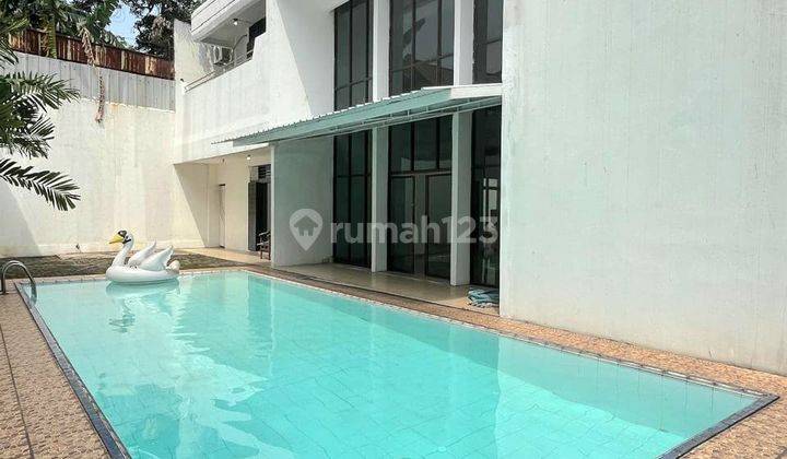 Rumah Baru Private Pool Di Jl Bangka Kemang Jakarta Selatan 1