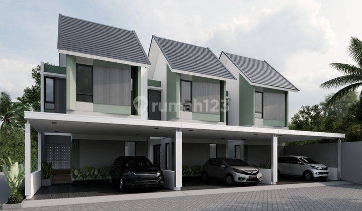 Rumah Baru Bebas Desain Lokasi Strategis Pusat Kota Bogor  2