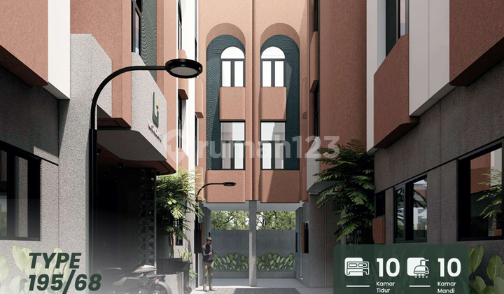 Kos Eksklusif 10 Kmr Lokasi Premium 3 mnt Gerbang Vokasi UI Depok