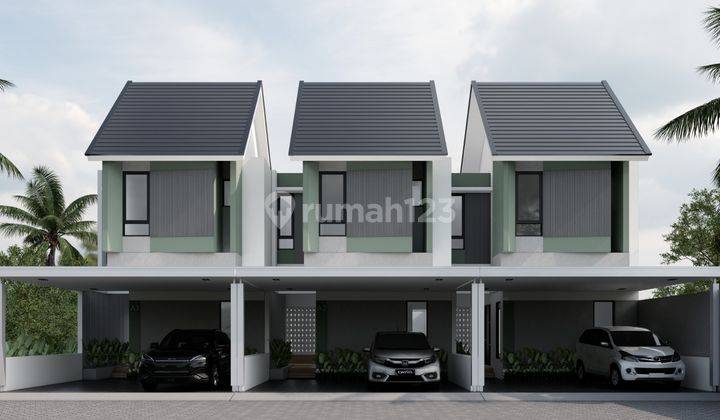 Rumah Baru Bebas Desain Lokasi Strategis Pusat Kota Bogor  1