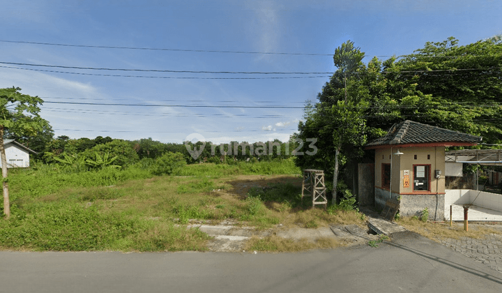 8 Menit Utara Jl Jogja Solo; Tanah Kalasan Tepi Aspal Lingkungan Perumahan, SHM 1