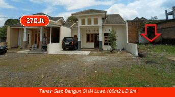 Tanah Siap Bangun Rumah Depan Pasar Godean, SHM Ready Siap AJB 1