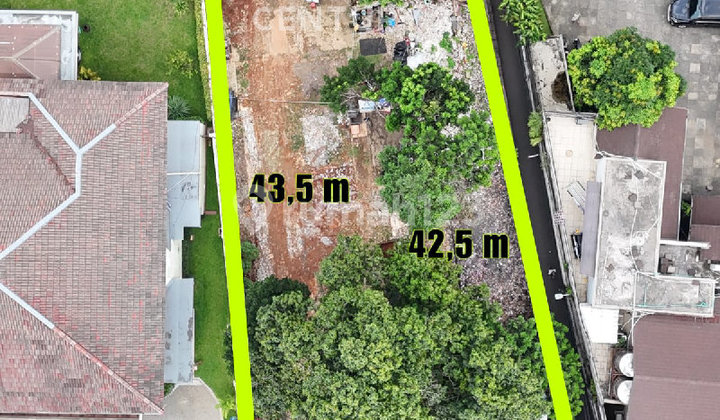 Bentuk Tanah Ngantong dan Air Bagus Dijual di Area Pejaten Jakart