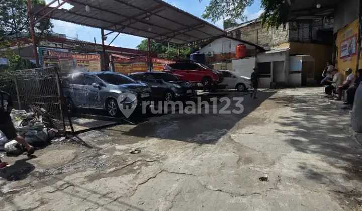 Tanah Murah 400m Pinggir Jalan Tubagus Angke Ex Car Wash