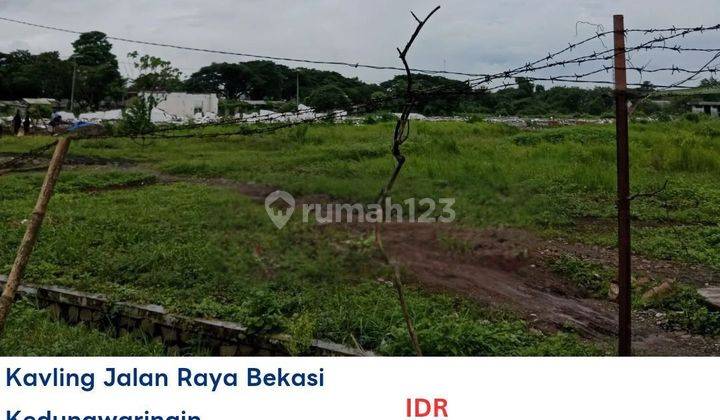 Kavling 33253m Murah Jl Raya Bekasi Kedungwaringin 1