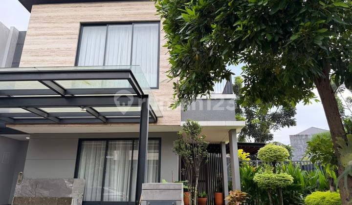 Rumah Hoek Mewah Full Furnish Marmer Cluster Alton Bintaro Rumah Hoek Mewah Full Furnish Marmer Cluster Alton Bintaro