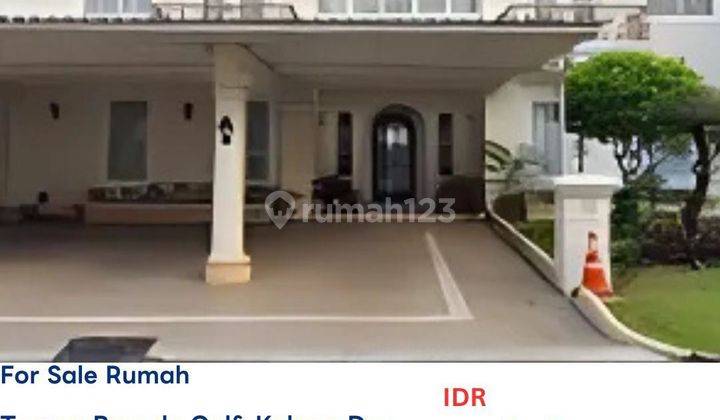 Dijual Murahhh Harga Pasaran 12m Taman Beverly Golf Lippo Karawaci 1