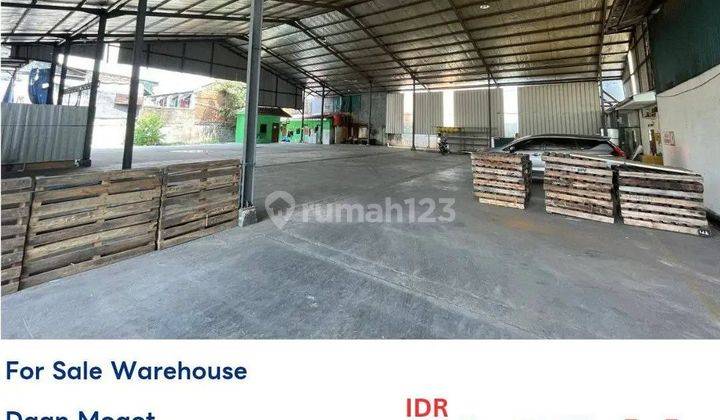 Gudang Murah 1654m2 Jual Cepat Daan Mogot Raya 1