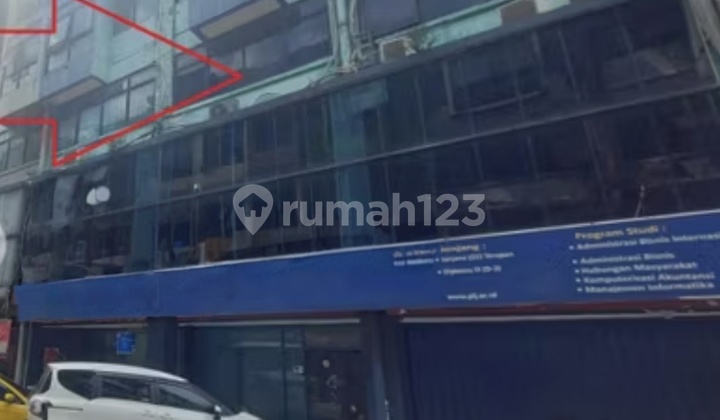 3 Merged Shophouses Very Cheap NJOP 9M Central Kramat Raya 2