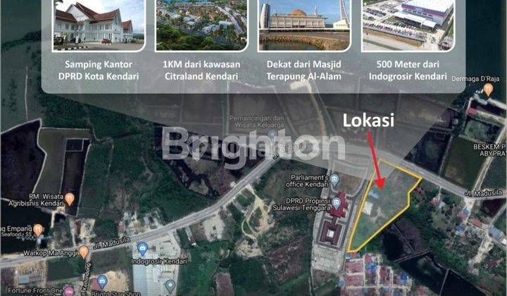 TANAH KOSONG DI SAMPING KANTOR DPRD KOTA KENDARI 2