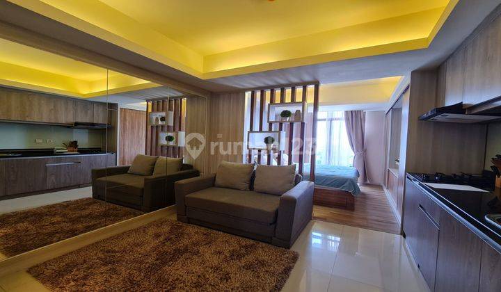 Apartemen The Accent Full Furnished View Pool  1