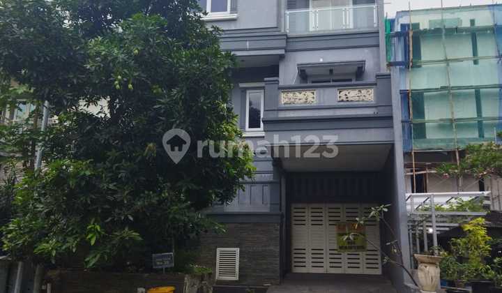 DIJUAL RUMAH DI ANCOL 162m2 LOKASI BAGUS,4 LANTAI, JARANG ADA, KODE JV,AH