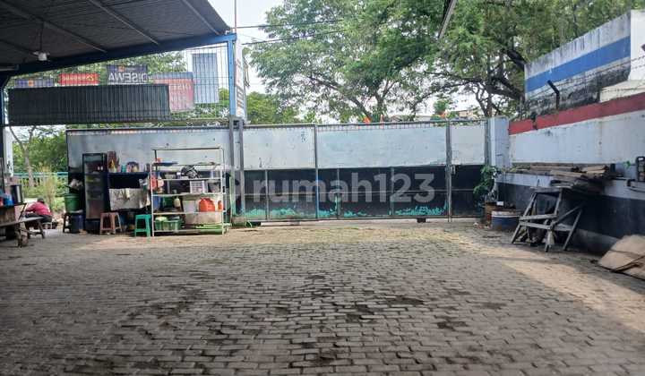 DIJUAL GUDANG SUNTER 520m2 HADAP BARAT, STRATEGIS, LOKASI BAGUS, BISA DI SEWA, KODE SU
