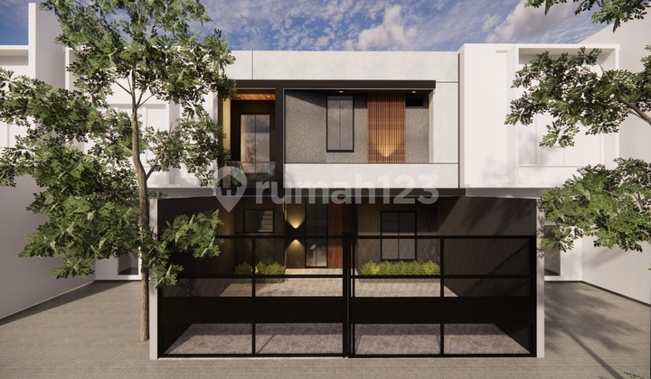 RUMAH SUNTER 132m2 LOKASI BAGUS, 2 LANTAI, STRATEGIS, NYAMAN, KODE RF