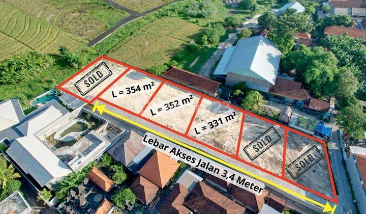 For sale tanah lokasi super premium area villa padonan 2