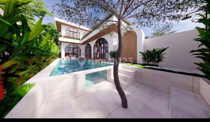 brand new villa with a European concept and views of Nusa Penida 1