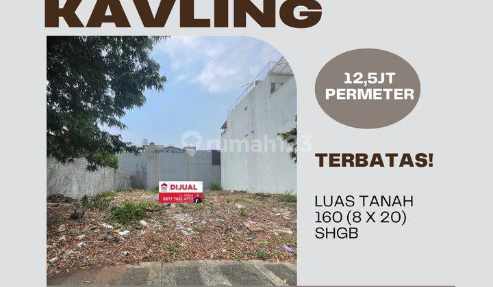 Dijual Cepat Kavling Di Taman Villa Meruya Siap Bangun 2
