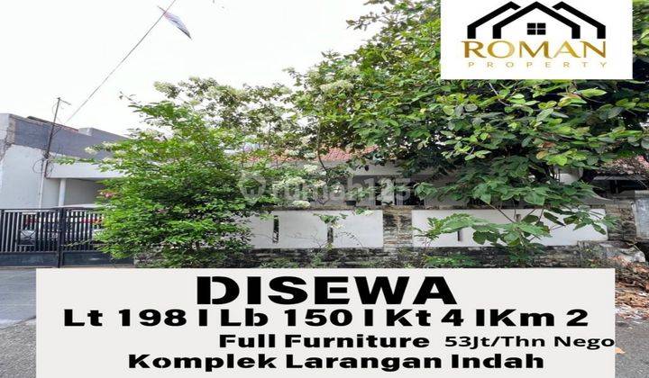 Disewakan Rumah Komplek Larangan Indah Nempel Puribeta 1