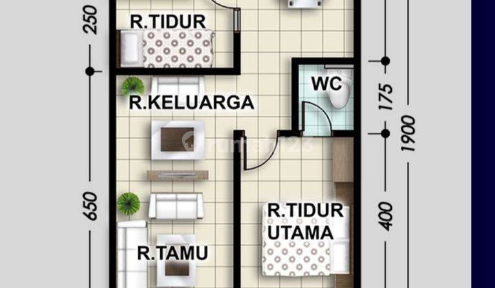 DIJUAL RUMAH RAWA CANGKUK 1 LANTAI HUNIAN ASRI DIKOTA MEDAN 2