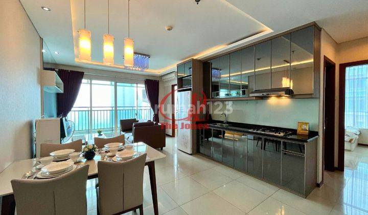 For Rent Apartemen Thamrin Residence 2+1 Bedroom Full Furnished 2