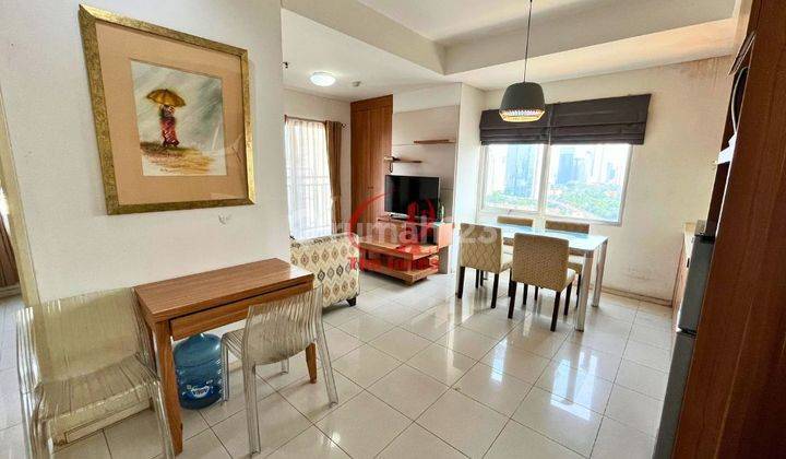 Sewa Apartemen Cosmo Terrace Thamrin City 2 Bedroom Full Furnish 1