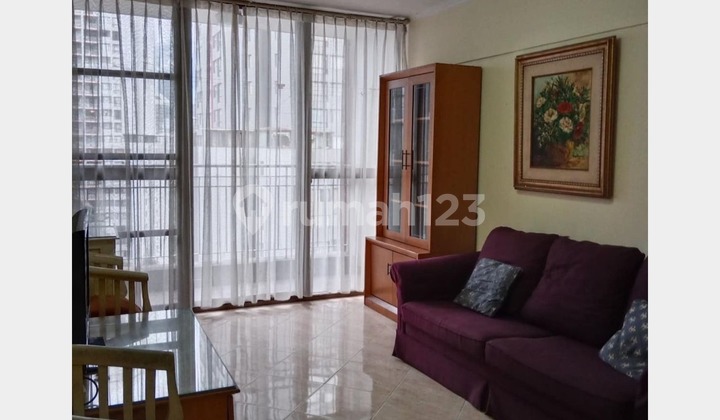 Sewa Apartemen Taman Rasuna Type 2 + 1 Bedrooms Fully Furnished