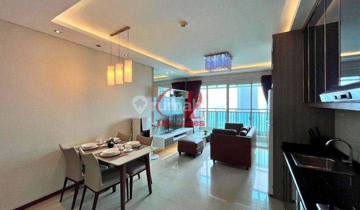 For Rent Apartemen Thamrin Residence 2+1 Bedroom Full Furnished 1