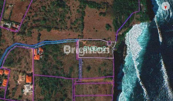 Land next to Uluwatu Temple 5100m2 (51 are) 2